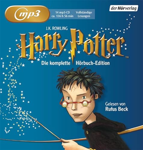 Harry Potter: Die komplette Hörbuch Edition - Gelesen von Rufus Beck von Hoerverlag DHV Der